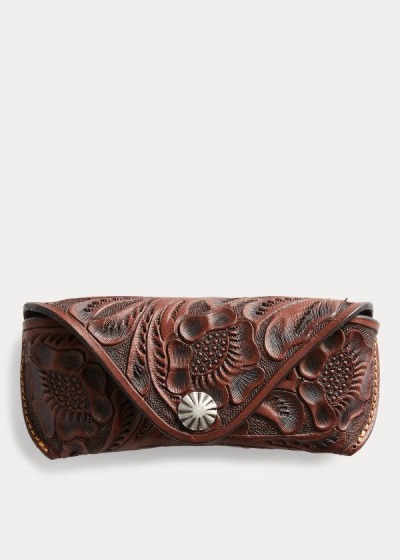 Estojo Para Oculos Ralph Lauren Hand-Tooled Mulher 59617-MKAN